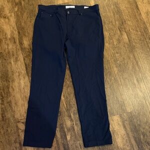 Brax Feel Good Navy Blue, 36Wx34L Men’s Hi-Flex Modern Pants